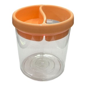 PORTA LAPIS LARANJA CANDY