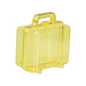 MALETA ACRÍLICA AMARELA