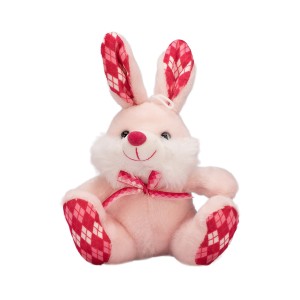 COELHO PELÚCIA ROSA ref.FEC.6956