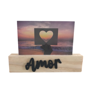 PORTA RETRATO AMOR - MDF REF.2854