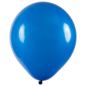 BALÃO 5 AZUL LISO