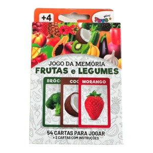 JOGO DA MEMÓRIA FRUTAS E LEGUMES