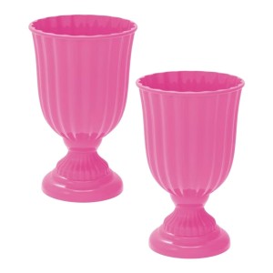 KIT 2 VASO DUBAI ROSA CLARO