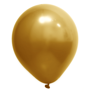 BALÃO 9 CROMADO OURO